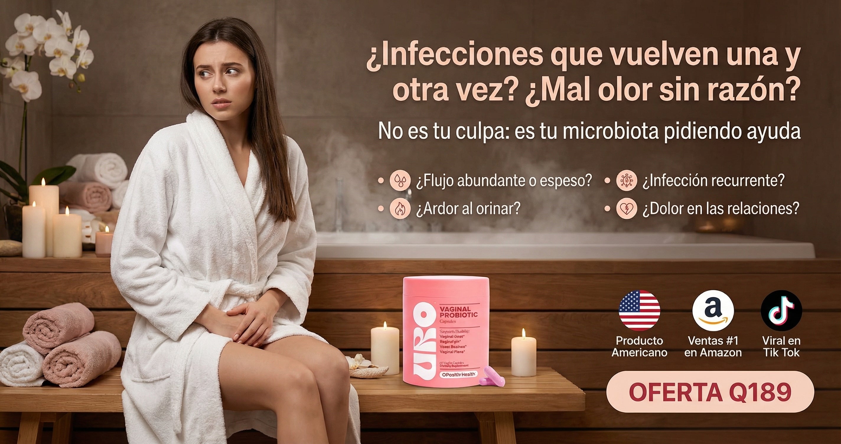 URO® Elimina el Mal olor y las infecciones Vaginales en solo días!